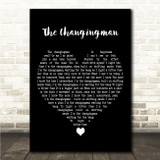 Paul Weller The Changingman Black Heart Song Lyric Wall Art Canvas Framed Print