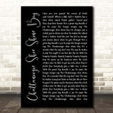 Red Foley Chattanoogie Shoe Shine Boy Black Script Song Lyric Print