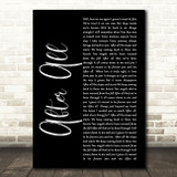 Cher After All Black Script Song Lyric Quote Print