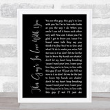 Herb Albert This Guys In Love With You Black Script Song Lyric Quote Print