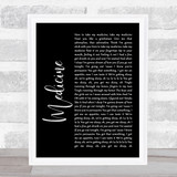 Harry Styles Medicine Black Script Song Lyric Quote Music Print