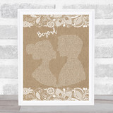 Leon Bridges Beyond Burlap & Lace Song Lyric Print