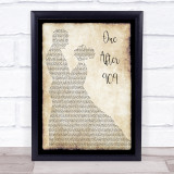 The Beatles One After 909 Man Lady Dancing Song Lyric Quote Print