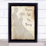 Shania Twain Forever And For Always Man Lady Dancing Song Lyric Print