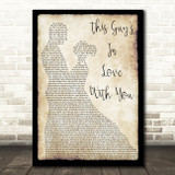 Herb Albert This Guys In Love With You Song Lyric Man Lady Dancing Quote Print
