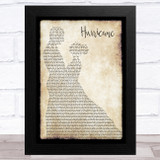 Luke Combs Hurricane Man Lady Dancing Song Lyric Music Art Print