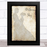 Nick Drake Northern Sky Man Lady Dancing Song Lyric Music Art Print