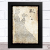 Barenaked Ladies Odds Are Man Lady Dancing Song Lyric Music Art Print