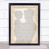 Bonnie Tyler Loving You Is A Dirty Job But Somebody's Gotta Do It Father & Child Song Lyric Print