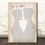 Ben Platt Share Your Address Two Men Gay Couple Wedding Song Lyric Print