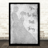 Ray LaMontagne You Are The Best Thing Grey Man Lady Dancing Song Lyric Quote Music Print