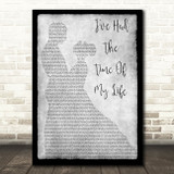 Bill Medley Jennifer Warnes I've Had The Time Of My Life Dancing Grey Print