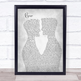 Jonathan Larson Reprise Two Men Gay Couple Wedding Grey Song Lyric Print