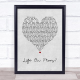 Peter Cetera After All Grey Heart Song Lyric Print