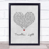 Travellin' Light Cliff Richard Grey Heart Song Lyric Print