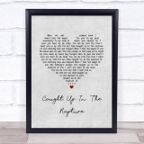 Anita Baker Caught Up In The Rapture Grey Heart Song Lyric Print