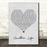 Motionless In White Another Life Grey Heart Song Lyric Wall Art Print