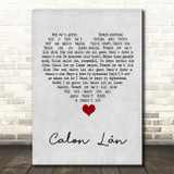 Cerys Matthews Calon Lân Grey Heart Song Lyric Quote Music Print