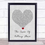 Dr. Hook The Cover Of 'Rolling Stone Grey Heart Song Lyric Quote Music Print