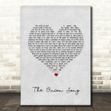 Marvin Gaye The Onion Song Grey Heart Song Lyric Quote Music Print
