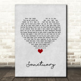 Nashville Cast ft. Charles Esten, Lennon & Maisy Sanctuary Grey Heart Song Lyric Quote Music Print