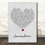 Tom Waits Somewhere Grey Heart Song Lyric Quote Music Print