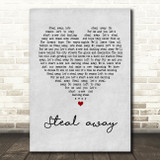 The Fureys Steal away Grey Heart Song Lyric Quote Print