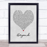 Leon Bridges Beyond Grey Heart Song Lyric Print