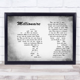 Chris Malinchak So Good To Me Grey Man Lady Couple Song Lyric Print