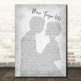 David Gray Please Forgive Me Man Lady Bride Groom Wedding Grey Song Lyric Print