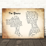 The 5th Dimension Up, Up And Away Man Lady Couple Song Lyric Quote Print