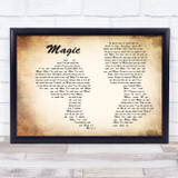 Craig David Magic Man Lady Couple Song Lyric Print