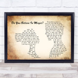 The Lovin' Spoonful Do You Believe In Magic Man Lady Couple Song Lyric Print