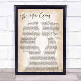 Gerry Cinnamon Where We're Going Lesbian Women Gay Brides Couple Wedding Song Lyric Print