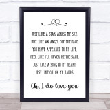 Corinne Bailey Rae Like a Star Song Lyric Quote Print