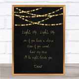 Leona Lewis Run Song Lyric Quote Print