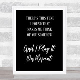 Black Do I Wanna Know Arctic Monkeys White Black Song Lyric Quote Print