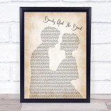 Angela Lansbury Beauty And The Beast Man Lady Bride Groom Song Lyric Print
