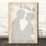 John Fogerty Joy Of My Life Man Lady Bride Groom Wedding Song Lyric Print