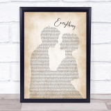 Michael Buble Everything Man Lady Bride Groom Wedding Song Lyric Print