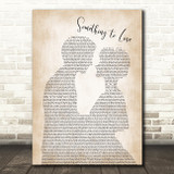 Corey Smith Something to Lose Man Lady Bride Groom Wedding Song Lyric Print