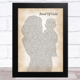 Freda Payne Band Of Gold Mother & Baby Song Lyric Music Art Print