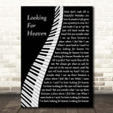 Tonight Alive Looking For Heaven Piano Song Lyric Print