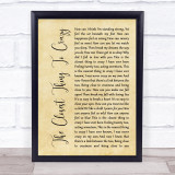 Katie Melua The Closest Thing To Crazy Rustic Script Song Lyric Quote Music Print