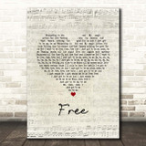 Deniece Williams Free Script Heart Song Lyric Print