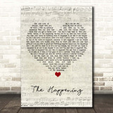 Diana Ross The Supremes The Happening Script Heart Song Lyric Print