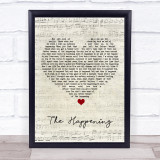 Diana Ross The Supremes The Happening Script Heart Song Lyric Print