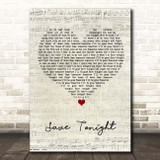 Eagle-Eye Cherry Save Tonight Script Heart Song Lyric Print