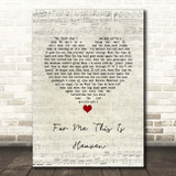 Jimmy Eat World For Me This Is Heaven Script Heart Song Lyric Print