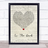 Camila Cabello In The Dark Script Heart Song Lyric Quote Music Print